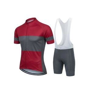 Conjunto de Jersey de Ciclismo de Larga Distancia para Hombre, Pantalones Cortos con Almohadillas de Gel 9D y Camiseta de Ciclismo de Manga Corta que Absorbe la Humedad - Product Image 5