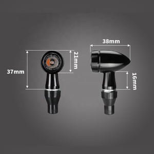 ไฟเลี้ยว LED อเนกประสงค์พร้อมลวดทองแดง100% | ตัวเครื่อง ABS ทนทาน | ไฟสัญญาณสีเหลืองอำพัน12V - Product Image 3