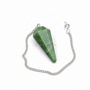 Pendentif de radiesthésie en rubis matriciel, pendentif en cristal fait main, pendentif de guérison, outil de Reiki, fournisseur de cristaux en gros en Inde - Product Image 3