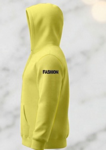 Top Quality Top Selling Sustainable Mat Yellow Color Custom Chenille Embroidery Logo Patch Professional Premium Quality <b>Hoodies</b> - Product Image 6