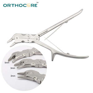 Rongeur à os angulaire Leksell, instrument chirurgical orthopédique vétérinaire pour la chirurgie des animaux de grande taille par Dentavex - Product Image 3
