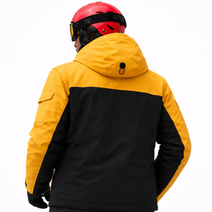 2026 Custom Hooded Zipper Ski Wear Supplier Pakistan High Performance Waterproof Snow Jacket Manufacturer Private Label Winter - Product Image 3