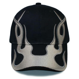 Gorra Unisex de 6 Paneles con Cierre a Presión, Color Negro Sólido, Algodón, Ajustable, Estilo Casual - Product Image 6