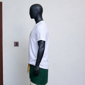 Ensemble court 2 pièces imprimé tendance pour homme – T-shirt et short d'été - Product Image 3