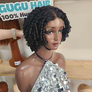 Pixie Curly <b>Wig</b> Natural Color Vietnamese Hair 100% Human Hair Wholesale Prices Human Hair <b>Wigs</b> 14 inches - Product Image 2