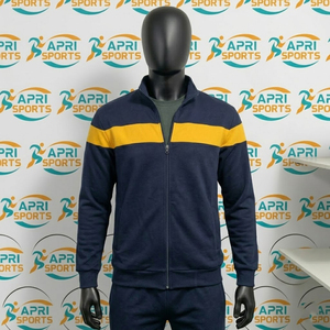 Nouvelle Collection – Survêtements de Course Décontractés pour Hommes, 100 % Coton Respirant et Léger, Motif Uni, 2 Pièces pour l'Hiver - Product Image 4