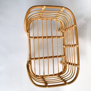 Cama para Mascotas de Ratán Natural, Hecha a Mano, Cesta de Mimbre para Perros y Gatos, Muebles Ecológicos para Interiores, Cesta para Dormir - Product Image 2