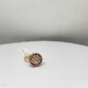 Elegante Anillo de Diamantes Naturales de 9K para Mujer, Pureza SI, Color H, 0.8ct 1.5ct, Chapado en Rodio, Joyería de Lujo, Peso Neto 3.53g - Product Image 1