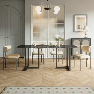 Mesa de Centro Redonda de Diseño de Lujo con Base de Acero Inoxidable, Muebles Modernos de Estilo Antiguo para Sala de Estar, Uso Doméstico, Zahid Exports - Product Image 6