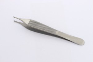 Instruments chirurgicaux en acier inoxydable MayMed, pinces à dissection à mâchoires, pinces Adson pour tissus mous, certifiés CE pour la chirurgie - Product Image 4