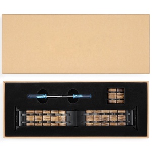 Correa de Madera de Nogal y Acero Inoxidable para <span class=keywords><strong>Apple</strong></span> <span class=keywords><strong>Watch</strong></span> Series Ultra3 1-11 38/<span class=keywords><strong>40</strong></span>/41/42/44/45/46/49mm - Product Image 2