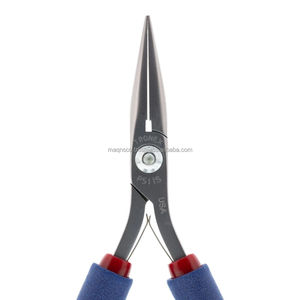 Tronex P511S Alicates de punta larga de 5.5 pulgadas con dientes (dentados) de alta calidad para la fabricación de joyas, para agarrar y doblar alambre. - Product Image 5