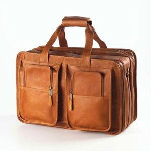 Premium Genuine Leather Duffle <b>Bag</b> Handmade Unisex 40-50L Vintage Fashion Sports Travel Luggage for Business & Weekend Getaways - Product Image 4