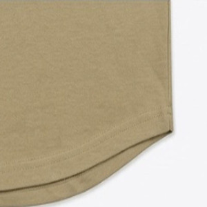 Camiseta Henley de Manga Larga para Hombre, 100% Algodón, Dobladillo Curvo, Corte Ajustado, Diseño Moderno, Estampado Personalizado, Cierre de Tres Botones - Product Image 3