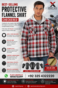 Camisas de Franela con Capucha para Hombre, Alta Calidad, 250gsm, Algodón Transpirable, Hombros Caídos, Totalmente Personalizables, Bolsillos con Forro de Malla - Product Image 4