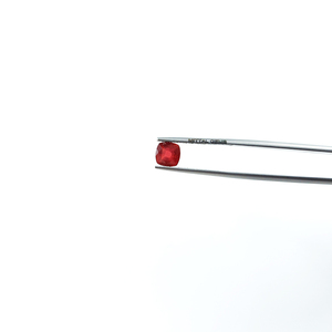 Rubis naturels de Bangkok calibrés 7 mm, forme coussin, pierres précieuses facettées naturelles pour la fabrication de bijoux, prêtes à l'emploi - Product Image 2