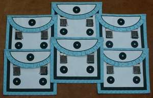 Tabliers maçonniques personnalisés NESTA SPORTS Collars PK OEM – Tablier de maître maçon en cuir d'agneau blanc original - Product Image 4