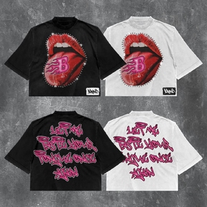 Camiseta corta personalizada para mujer, algodón premium estadounidense, logotipo personalizado, top corto, estilo moderno, ropa de gimnasio, tela suave y transpirable - Product Image 5