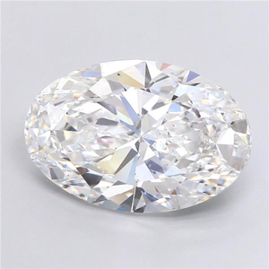 Diamante Cultivado en Laboratorio de Corte Ovalado de 15.52 Quilates, Color D, Claridad VVS-VS, Corte CVD EX-VG, Certificado IGI para la Fabricación de Joyas, Anillos o Pendientes - Product Image 1