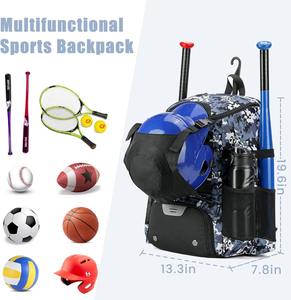 Bolsa de Béisbol y Sóftbol Personalizada Bagnex, Mochila con Ruedas, Gran Capacidad 50-70L, Resistente, Impermeable 600D, Bolsa Deportiva - Product Image 6