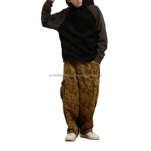 Sudadera con capucha de algodón orgánico Color de costura de calidad Peso pesado Moda Hombres Sudadera con capucha French Terry Sudaderas con capucha de gran tamaño Hombre - Product Image 3