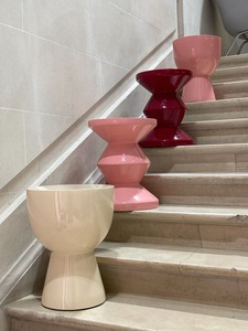 Table d'appoint artisanale pour salon, canapé, chambre à coucher, support d'angle, présentoir, porte-plantes, décoration intérieure, table d'appoint, meuble - Product Image 6