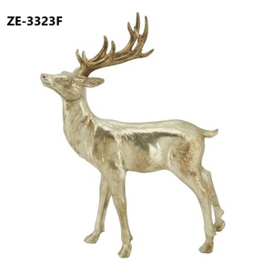 Obra de arte animal de metal hecha a mano de lujo para hogares modernos, pieza de arte para habitación, decoración de habitación Star Bloom, escultura moderna china, Zahid Exports - Product Image 5