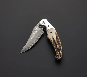 Couteau de poche pliant professionnel populaire pour l'extérieur, lame en acier inoxydable, poignée personnalisée, support OEM, DIY, haute qualité - Product Image 4