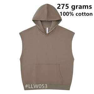 Nuevas Sudaderas Deportivas Modernas sin Mangas para Hombre, Textura Suave, Material Ligero, Corte Casual, Ropa Deportiva para Calle y Gimnasio, Talla Grande - Product Image 6