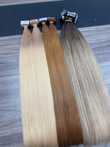 Extensiones de Cabello Vietnamita Remy Zenohair, Super Double Drawn, con Cinta Adhesiva, 100g, para Mechas y Colores Personalizados - Product Image 3