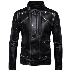 High Performance <b>Men</b> <b>Leather</b> <b>Jacket</b> 2026 Genuine <b>Leather</b> <b>Jacket</b> for Motorcycle Riding Manufacturer Supplier - Product Image 1