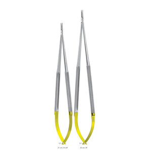 Porte-aiguilles Castroviejo 12 cm, manuel, en acier inoxydable, instrument chirurgical pour usage clinique - Product Image 6