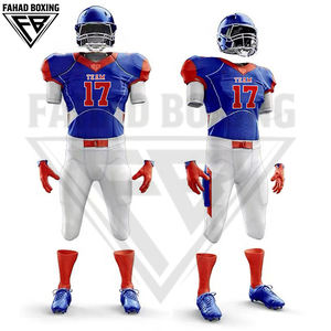 Uniforme de football américain pour jeunes, en twill noir et vert, fabriqué au Pakistan, grande taille, polyester, maillots et hauts de football américain - Product Image 2