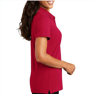 Polo de golf personnalisé pour femme, séchage rapide, respirant, uni, avec logo personnalisé, décontracté, imprimé - Product Image 6