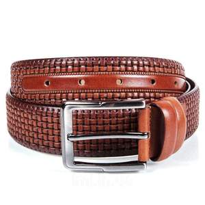 Ceinture carrée unisexe vintage en cuir de vachette 100 % véritable, imperméable, longueur personnalisable, faite à la main – Meilleure vente - Product Image 4