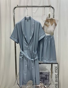 Robe de nuit douce et décontractée pour l'hiver, pour femmes et hommes, peignoir en velours corail, vêtements de maison, vêtements de nuit - Product Image 2