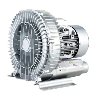 Ventilador industrial de alta pressão, ventilador de alta pressão, bomba de oxigênio e gás, 1HP, 0,75KW220V, soprador de anel de alta pressão