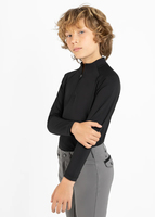 Haut de sous-vêtement équestre pour enfants 2026 – Tissu extensible doux, coupe élégante, vêtements d'équitation de haute qualité, sous-vêtements d'équitation de qualité supérieure
