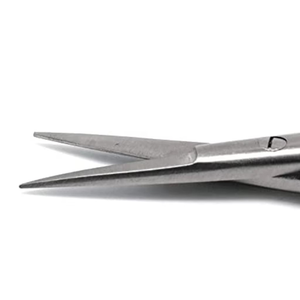 Tijeras Oftálmicas Micro Castroviejo Premium de 11 cm, Curvas y Rectas, Puntas Afiladas, Acero Inoxidable, Instrumentos Quirúrgicos Oftálmicos, CE ISO - Product Image 4