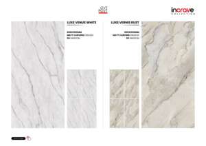 Dalle de porcelaine sculptée design Matt Carving 60x120cm 600x1200mm 24x48 Grand format Moderne pour sol, mur, intérieur, extérieur, résidentiel - Product Image 4