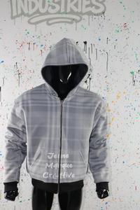 Sudadera con capucha pesada de estilo japonés, suéter de lana de cordero de 560g, sudaderas con capucha de media cremallera para hombres - Product Image 4