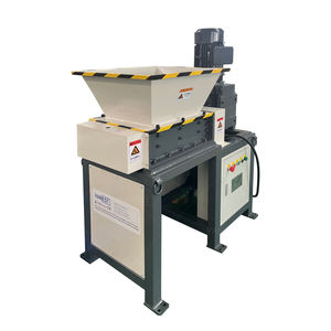 Broyeur à 2 arbres EB500 pour disques durs, déchets de polycarbonate, bois de palettes et recyclage de fûts en acier - Product Image 1