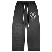 Survêtement unisexe à capuche en molleton 100 % coton, imprimé uni, style streetwear décontracté vintage tendance, personnalisable, haute qualité