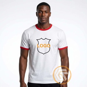 T-shirt en molleton 100 % coton Alpha pour fraternité, haute qualité, respirant, séchage rapide, manches courtes, coupe régulière, col rond, couleur unie - Product Image 3