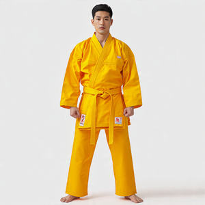 Uniforme d'arts martiaux 100% coton pour hommes, qualité supérieure, vente en gros, uniforme de karaté pour adultes, combattant de boxe, costume de karaté pour hommes - Product Image 3