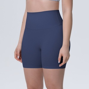 Shorts de sport pour femmes personnalisés à taille haute, doux, pour le yoga, la course à pied, le cyclisme, la gym - Product Image 4