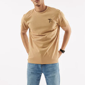 Camisetas de algodón para hombre, MOQ bajo, corte ajustado, manga corta, para venta en línea - Product Image 4