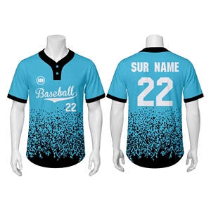 Uniformes de Béisbol Personalizados al por Mayor, Camisetas Deportivas de Primera Calidad que Absorben la Humedad, Ropa Deportiva Transpirable, Proveedor de Fábrica - Product Image 1