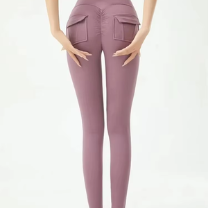 Diseña tus propios leggings para hombre de tela elástica 100% poliéster para correr, compresión, gimnasio y yoga. - Product Image 6