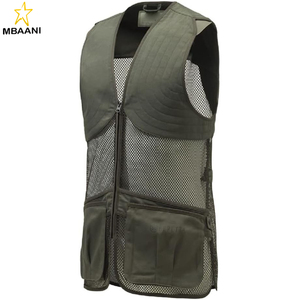 Gilet de tir unisexe entièrement en mesh - Gilet de compétition respirant et léger avec poches pour cartouches et coupe confortable - Product Image 1
